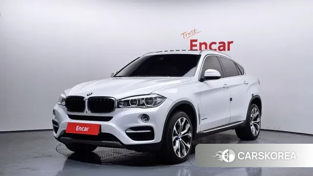 BMW X6 (F16) 2018 Белый из Кореи