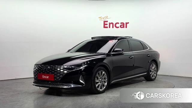 Hyundai The New Grandeur IG Hybrid 2021 Черный из Кореи