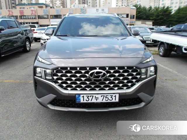 Hyundai The New Santa Fe 2022 Серый из Кореи