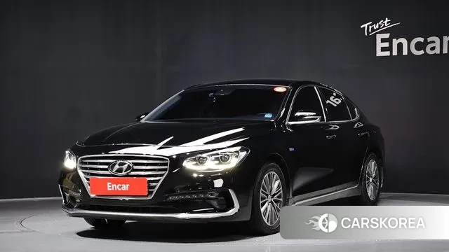 Hyundai Grandeur IG Hybrid 2019 Черный из Кореи