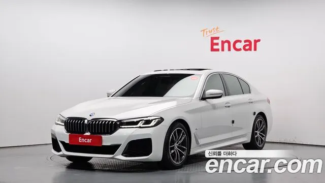 BMW 5 Series (G30) 2021 Белый из Кореи