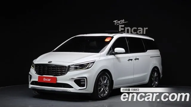 Kia The New Carnival 2020 Белый из Кореи