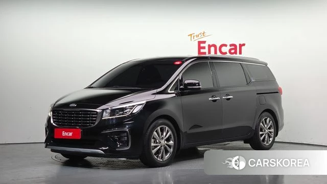 Kia The New Carnival 2019 Черный из Кореи