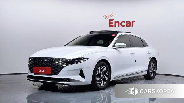 Hyundai The New Grandeur IG Hybrid 2022 Белый из Кореи
