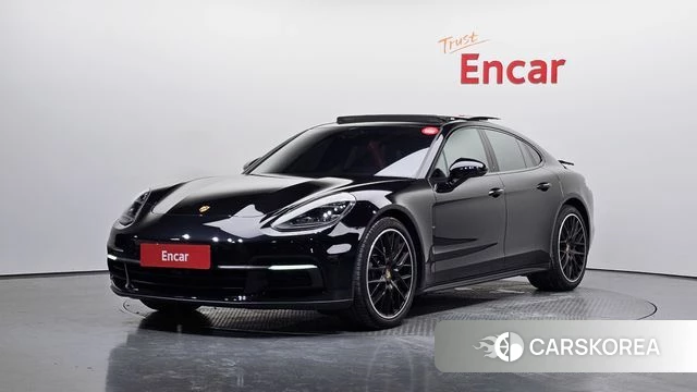 Porsche Panamera (971) 2018 Черный из Кореи