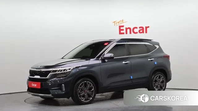 Kia Seltos 2021 Серый из Кореи