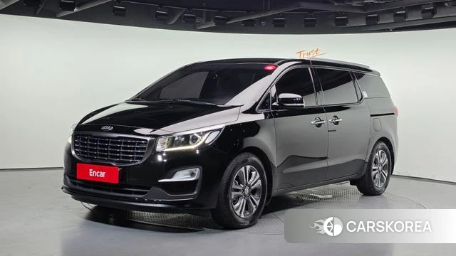 Kia The New Carnival 2019 Черный из Кореи