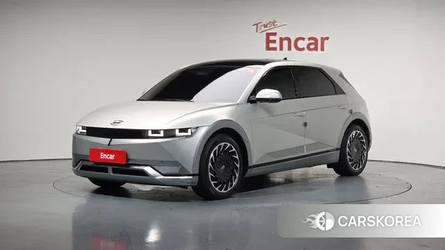 Hyundai Ionic 5 2022 Серебристо-серый из Кореи