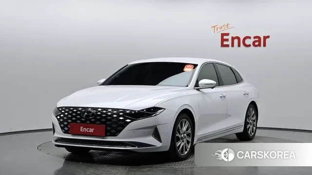 Hyundai The New Grandeur IG Hybrid 2020 Белый из Кореи