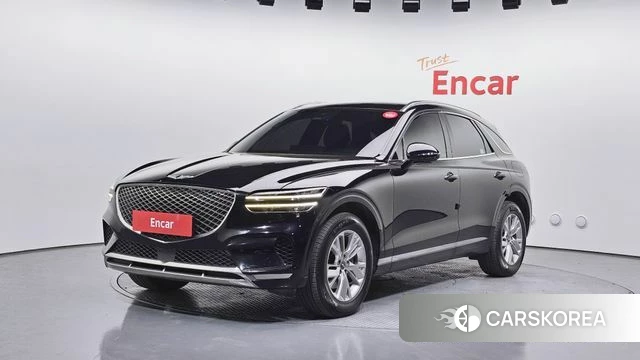 Genesis GV70 2022 Черный из Кореи