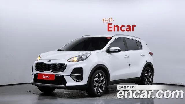 Kia Sportage The Bold 2021 Белый из Кореи