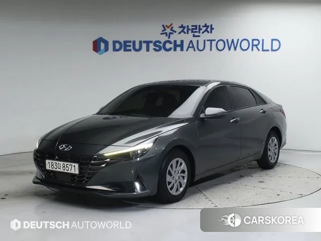 Hyundai Avante (CN7) 2020 Серый из Кореи