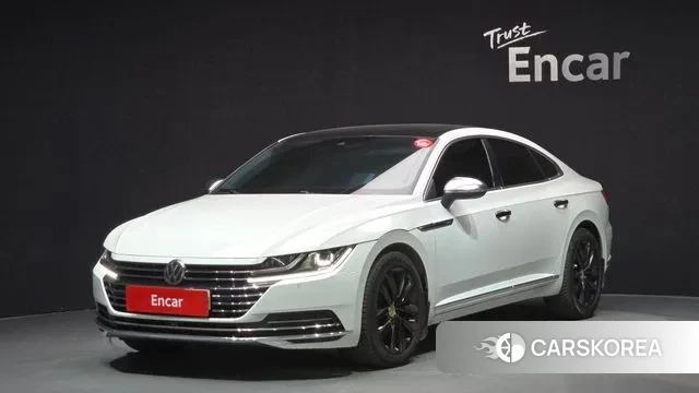 Volkswagen Arteon 2019 Белый из Кореи