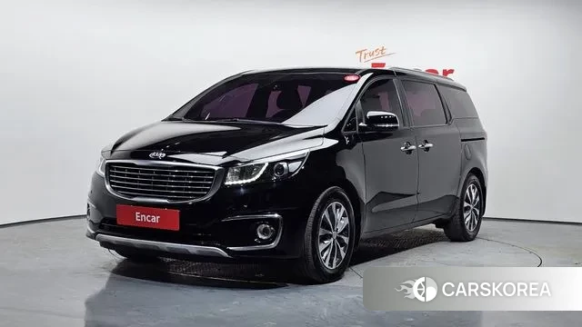 Kia All New Carnival 2018 Черный из Кореи
