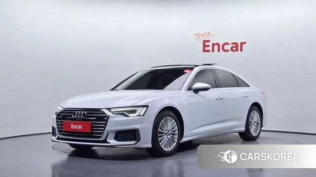 Audi A6 (C8) 2020 Белый из Кореи