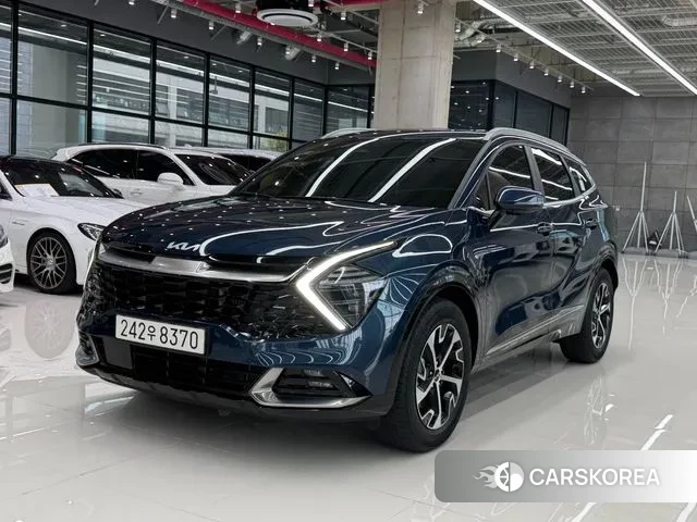 Kia Sportage 5th Generation Hybrid 2021 Синий из Кореи