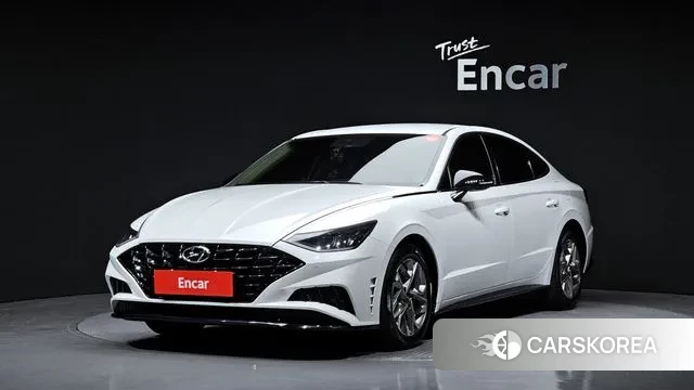 Hyundai Sonata (DN8) 2021 Белый из Кореи