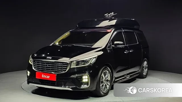 Kia The New Carnival 2019 Черный из Кореи