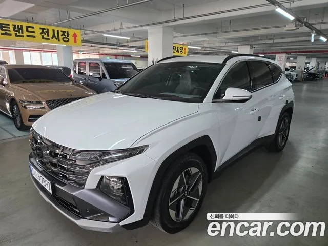 Hyundai The New Tucson Hybrid (NX4) 2024 Белый из Кореи