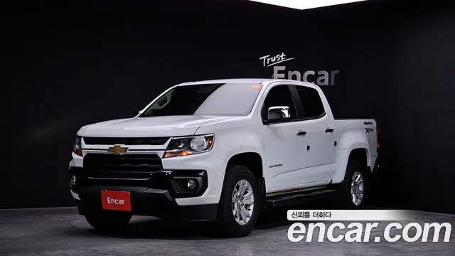 Chevrolet (GM Daewoo) Real New Colorado 2021 Белый из Кореи