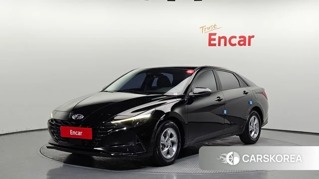 Hyundai Avante (CN7) 2021 Черный из Кореи