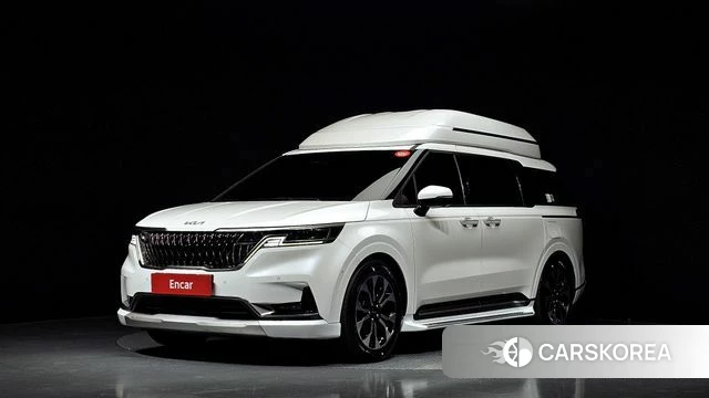 Kia Carnival 4th generation 2022 Белый из Кореи