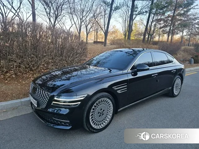 Genesis G80 (RG3) 2021 Черный из Кореи