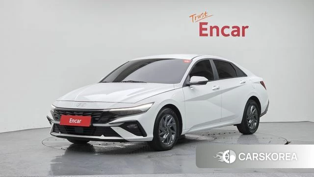 Hyundai The New Avante (CN7) 2024 Белый из Кореи