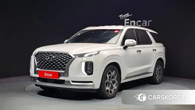 Hyundai Palisade 2021 Белый из Кореи