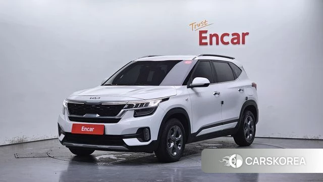 Kia Seltos 2021 Белый из Кореи