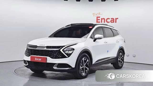 Kia Sportage 5th Generation Hybrid 2024 Белый из Кореи