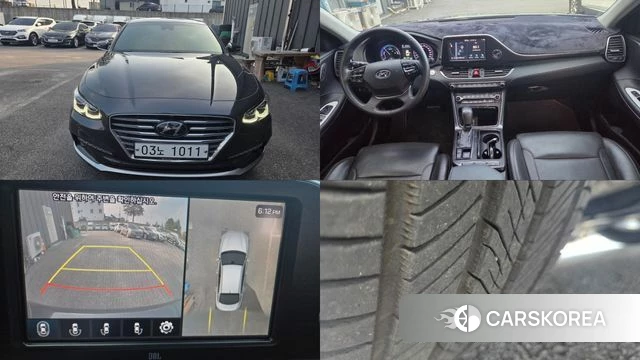 Hyundai Grandeur IG Hybrid 2018 Серый из Кореи