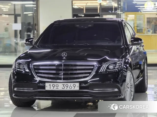 Mercedes-Benz S-Class W222 2019 Черный из Кореи