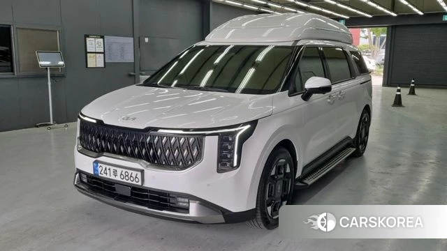 Kia The New Carnival 4th Generation 2024 Белый из Кореи