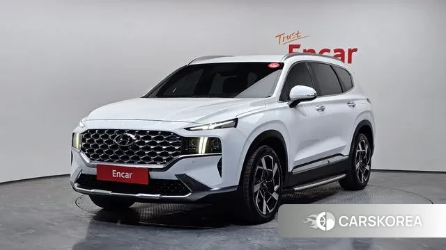 Hyundai The New Santa Fe 2021 Белый из Кореи