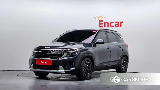 Kia The New Seltos 2023 Серый из Кореи