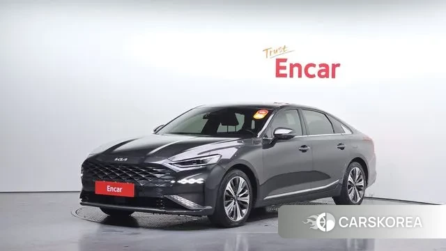 Kia K8 Hybrid 2021 Серый из Кореи