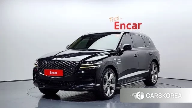 Genesis GV80 2021 Черный из Кореи