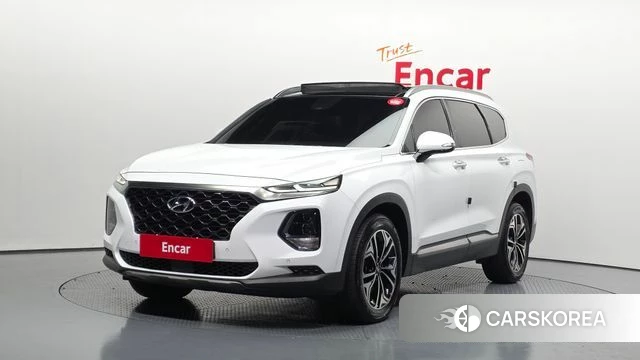 Hyundai Santa Fe TM 2018 Белый из Кореи