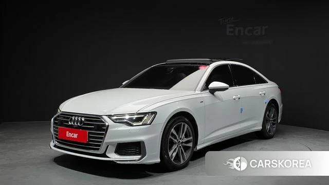 Audi A6 (C8) 2022 Белый из Кореи