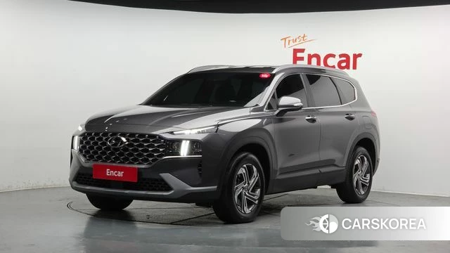 Hyundai The New Santa Fe 2022 Серый из Кореи