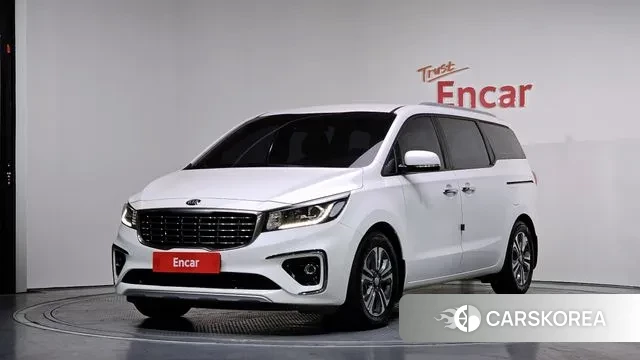 Kia The New Carnival 2019 Белый из Кореи