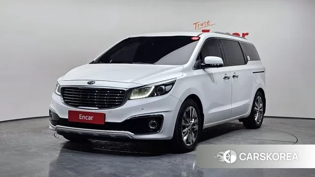Kia All New Carnival 2018 Белый из Кореи