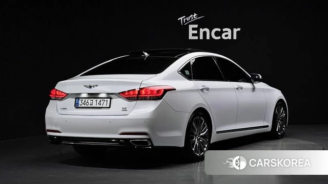 Genesis G80 2018 Белый из Кореи