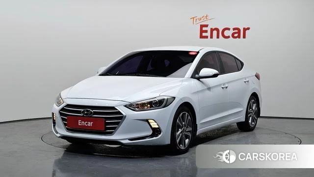 Hyundai Avante AD 2018 Белый из Кореи