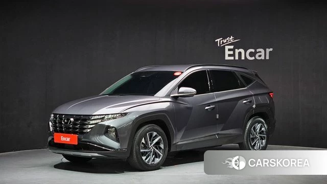 Hyundai Tucson Hybrid (NX4) 2021 Серый из Кореи