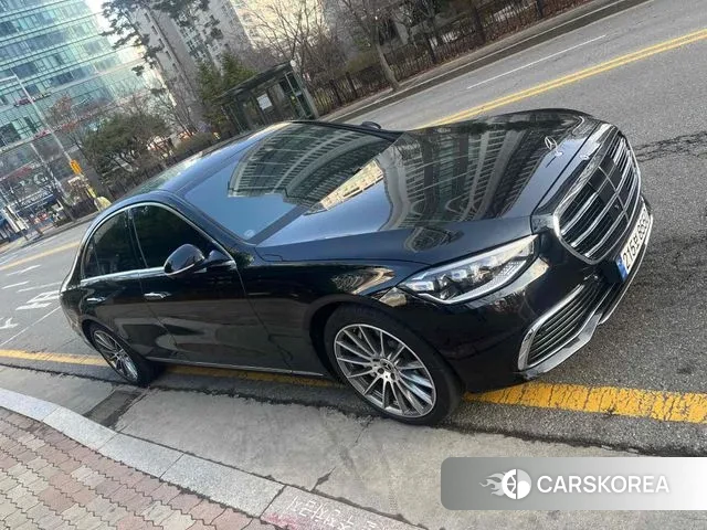 Mercedes-Benz S-Class W223 2024 Черный из Кореи