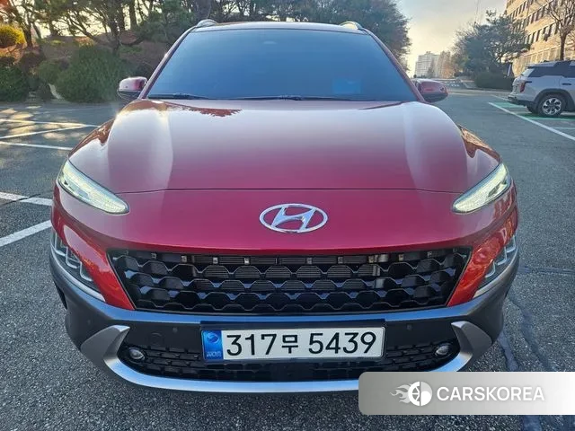 Hyundai The New Kona 2021 Красный из Кореи