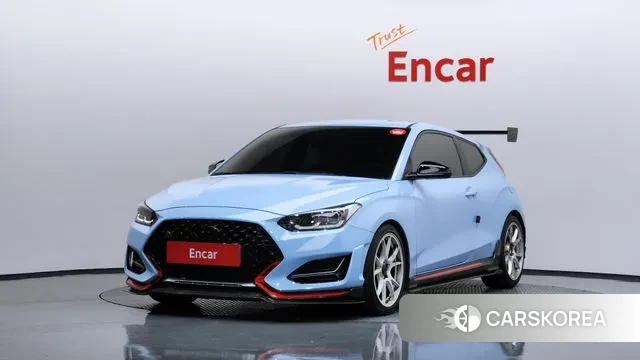 Hyundai Veloster (JS) 2019 Светло-серебряный цвет из Кореи