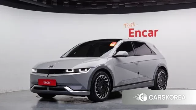 Hyundai Ionic 5 2021 Серебристо-серый из Кореи